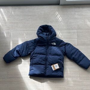 The North Face Dark Blue Hooded Jacket